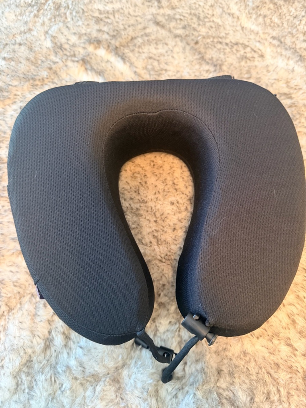 Cabeau Travel Pillow with Case - Dark Gray/Black - Picture 4 of 7